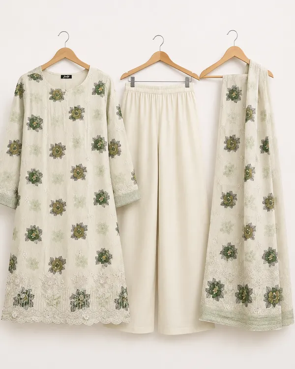 Ivory_Cotton_Unstitched_Kurta_Set_For_women