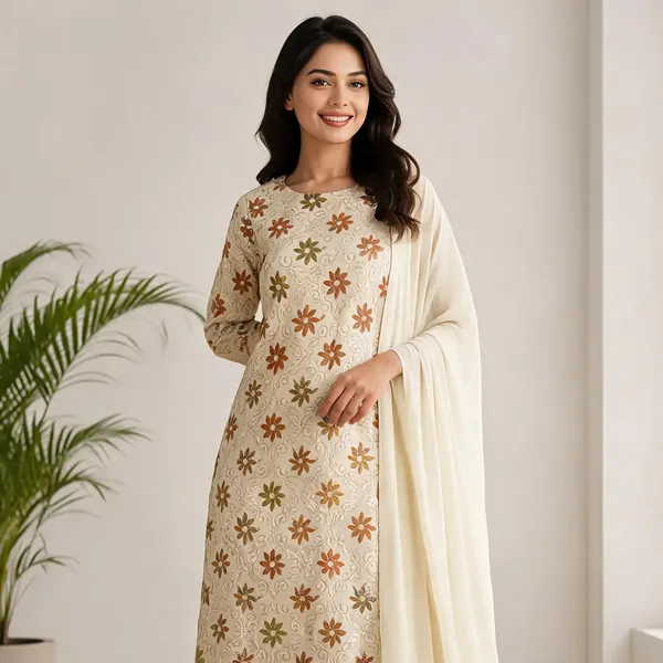Beige_Cotton_Unstitched_Kurta_Set_For_women