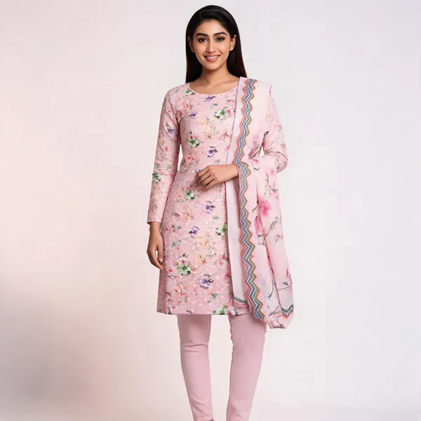 Light_Pink_Cotton_Floral_Embroidered_Unstitched_Kurta_Set_For_Women