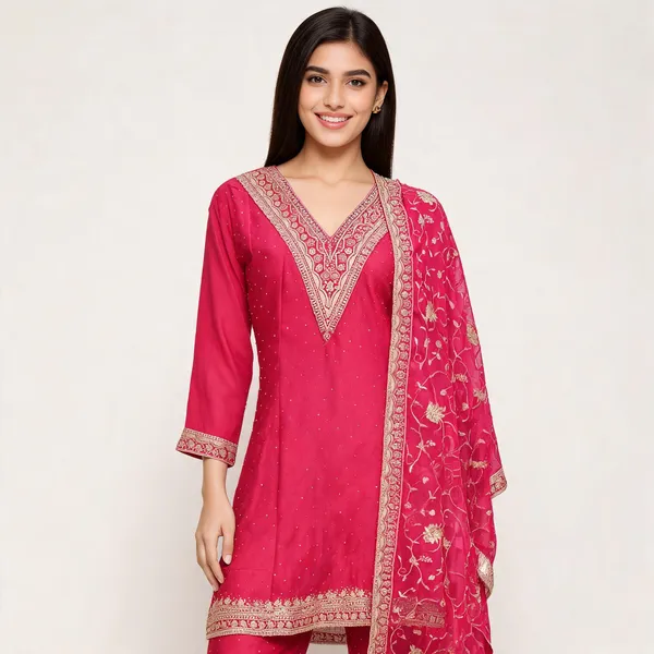 Rani_Pink_Georgette_Anarkali_Top_Pant_Dupatta_Set_For_Women