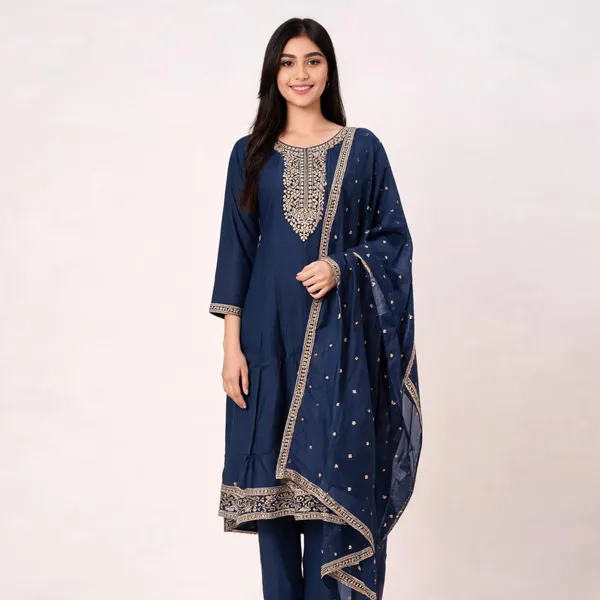 Navy_Blue_Maslina_Anarkali_Top_Pant_Dupatta_Set_For_Women