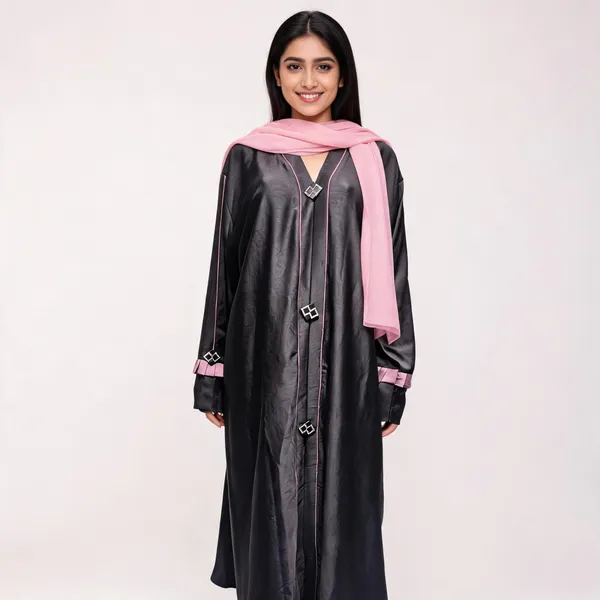 Black_Cotton_Stone_Work_Abaya_With_Scarf_For_Women