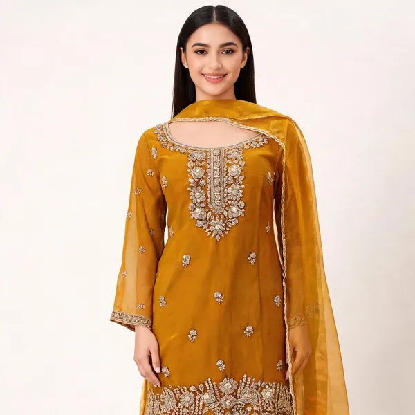 Yellow_Soft_Georgette_Bead_Zari_Work_Plazo_Top_Pant_Dupatta_For_Women
