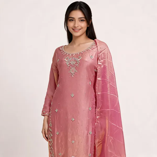 Pitch_Soft_Silk_Embroidered_Kurta_Pant_Dupatta_Set_For_Women