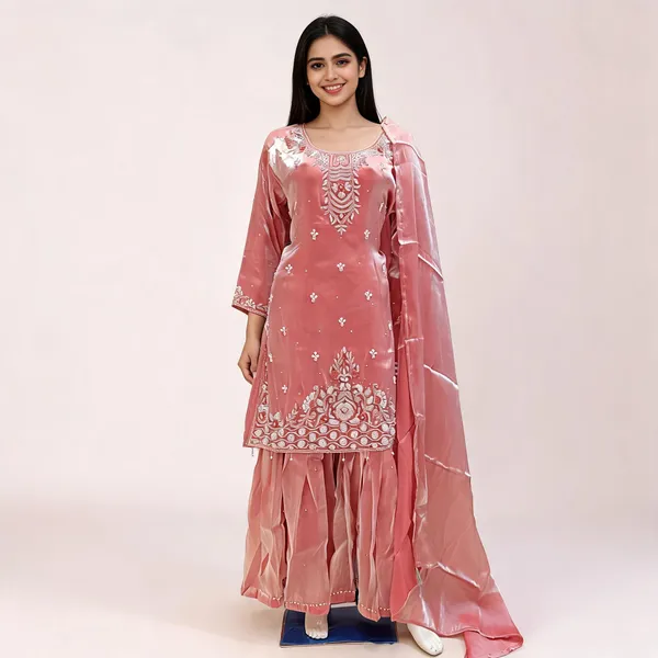 Pitch_Soft_Silk_Embroidered_Kurta_Pant_Dupatta_Set_For_Women