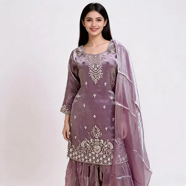Pitch_Soft_Silk_Embroidered_Kurta_Pant_Dupatta_Set_For_Women