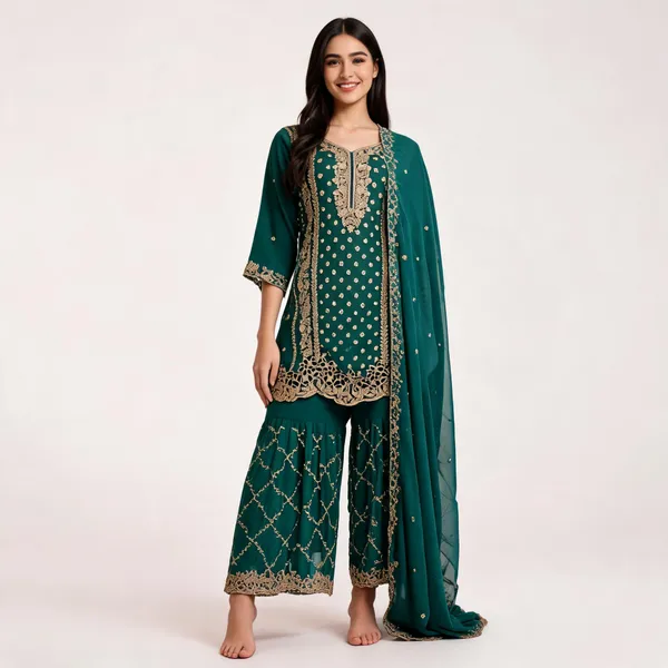 Rama_Green_Georgette_Cut_Work_Palazzo_Kurta_Dupatta_Set_For_Women
