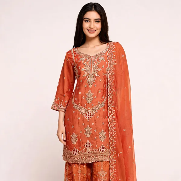 Multicolor_Cotton_Kurta_Set_For_Women