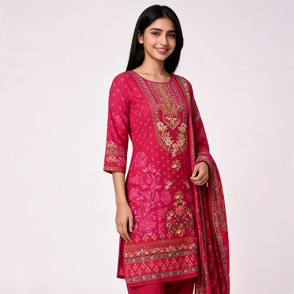 Pink_Cotton_Printed_Top_Pant_Dupatta_Set_For_Women