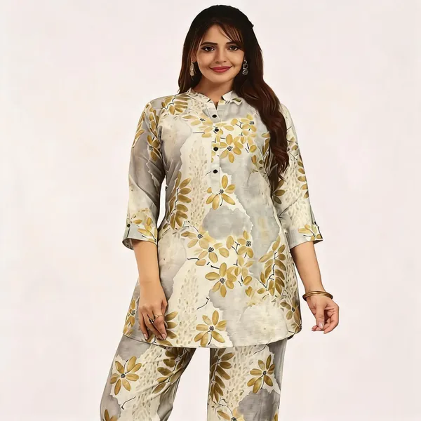 Grey_Satin_Printed_Coord_Set_For_Women