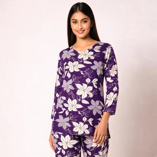 Purple_Rayon_Printed_Coord_Set_For_Women