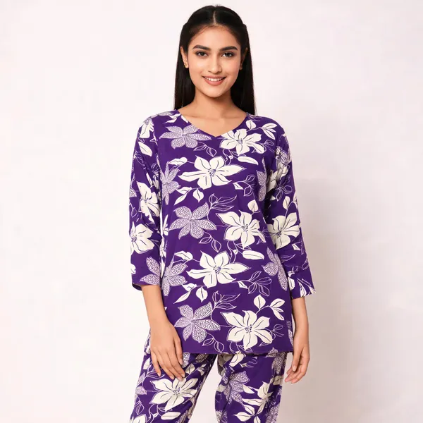 Purple_Rayon_Printed_Coord_Set_For_Women