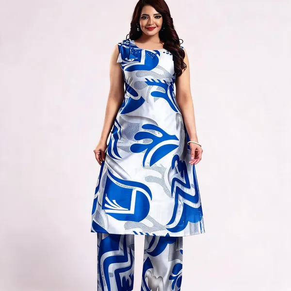 Blue_Satin_Neck_Embroidered_Coord_Set_For_Women