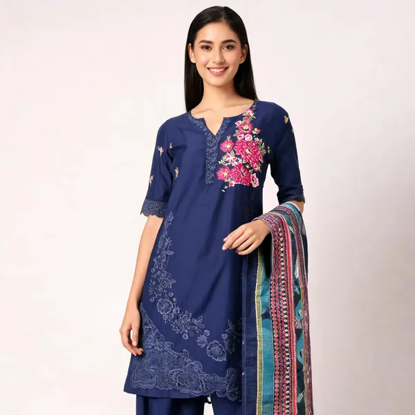 Navy_Blue_Satin_Rayon_Floral_Embroidered_Palazzo_Set_For_Women