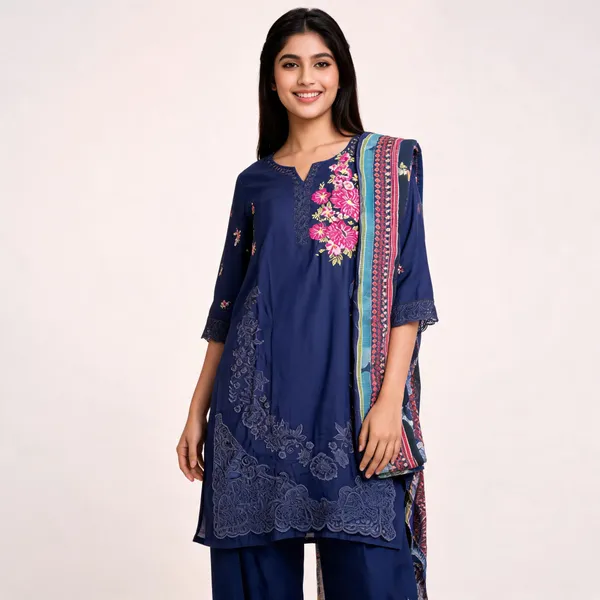 Navy_Blue_Satin_Rayon_Floral_Embroidered_Palazzo_Set_For_Women