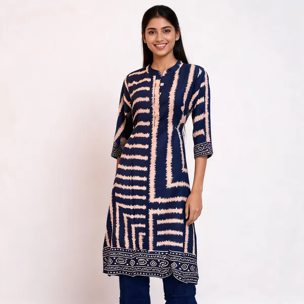 Red_Satin_Printed_Kaftan_Fish_Tail_Cordset_For_Women
