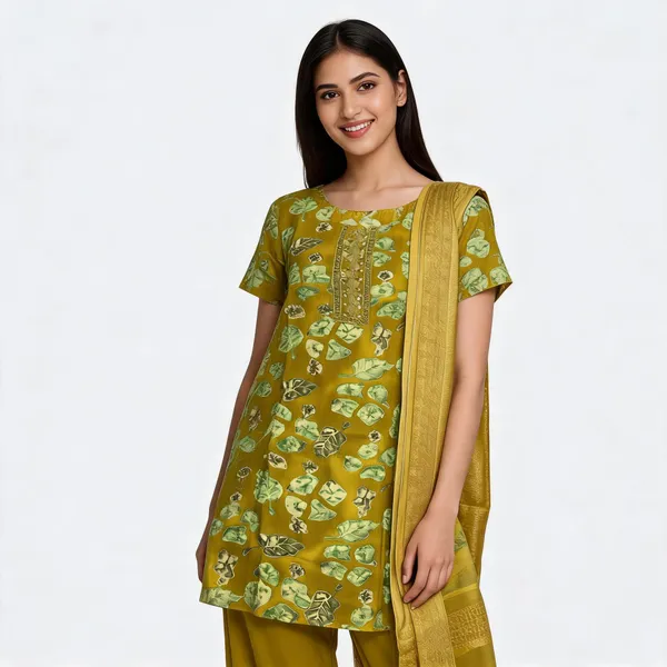 Mint_Green_Satin_Printed_Embroidered_Top_Pant_Dupatta_Set_For_Women