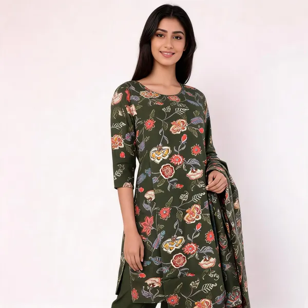 Green_Maslina_Printed_Top_Pant_Dupatta_Set_For_Women