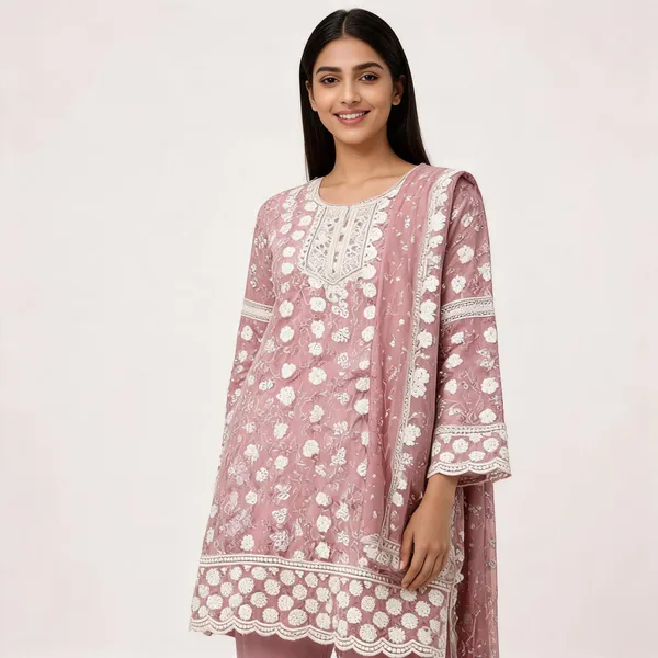 Pink_Cotton_Lucknowi_Embroidered_Top_Pant_Dupatta_Set_For_Women