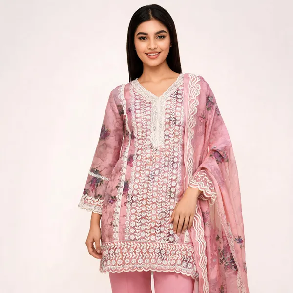 Pink_Cotton_Lucknowi_Embroidered_Top_Pant_Dupatta_Set_For_Women