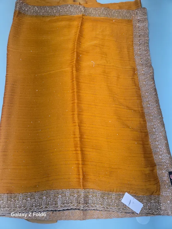 plain_saree_stone_work_border