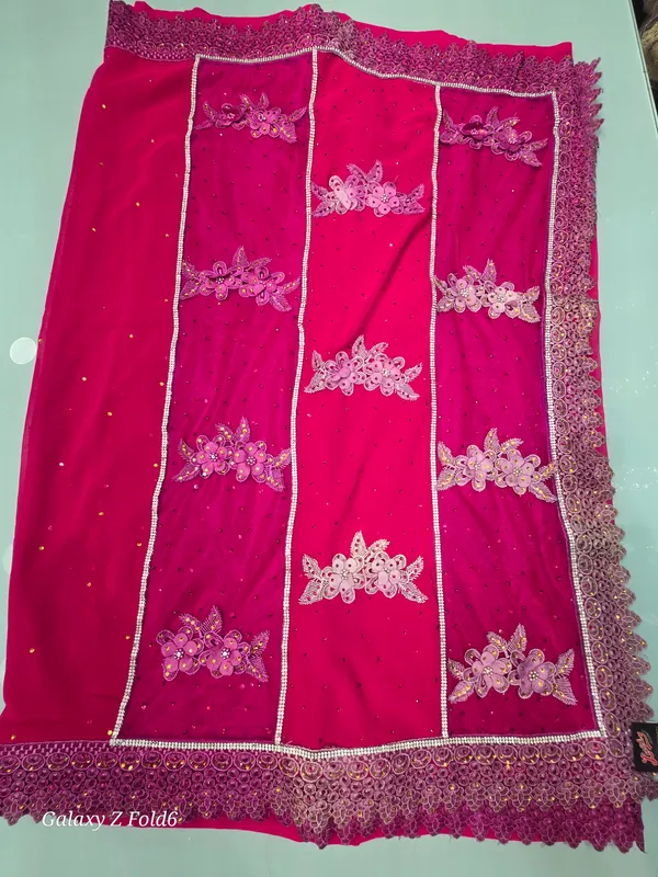 full_lace_work_saree_with_border_work
