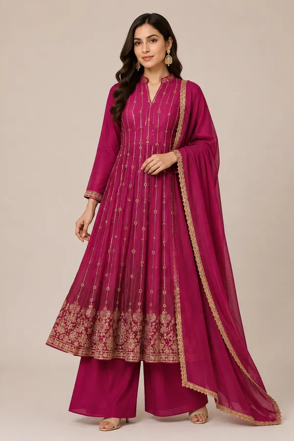 Pink_Cotton_Kurta_Set_For_Women