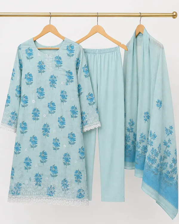 Light_Blue_Cotton_Unstitched_Kurta_Set_For_women