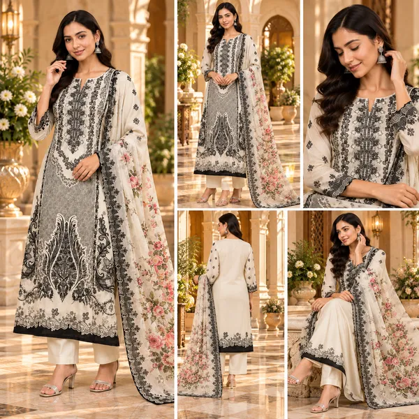 White_Cotton_Kurta_Set_For_Women