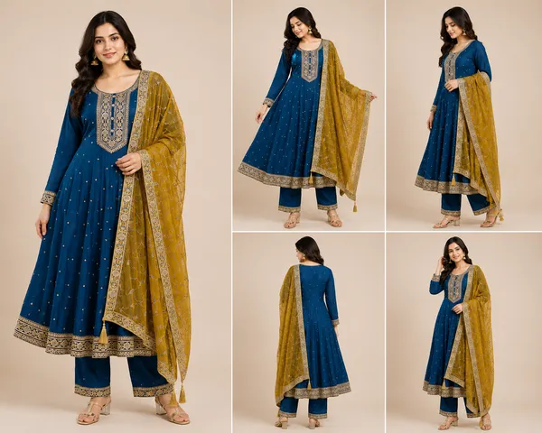 Blue_Cotton_Kurta_Set_For_Women