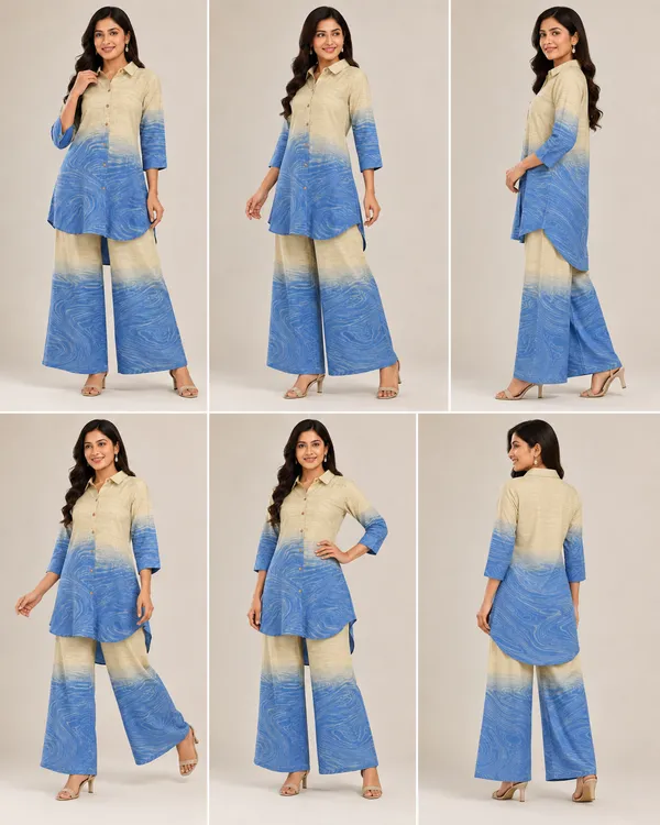 Blue_Cotton_Co-Ord_Set_For_Women