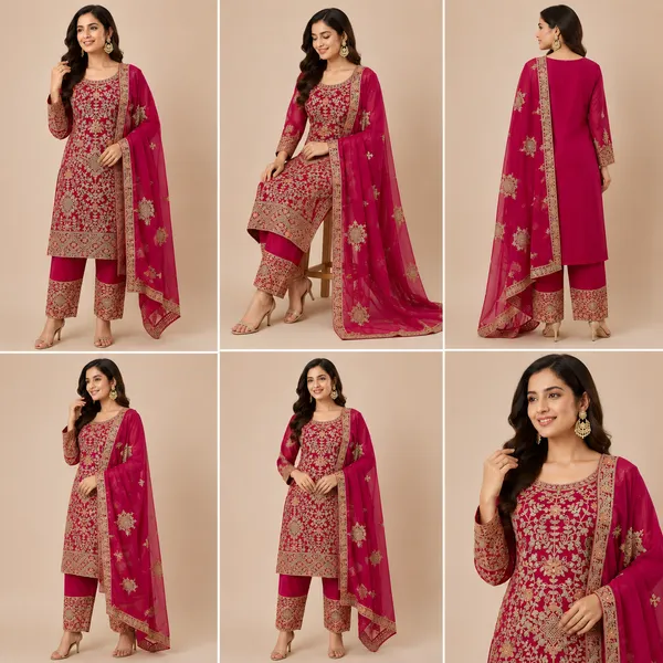 Rani_Georgette_Kurta_Set_For_Women