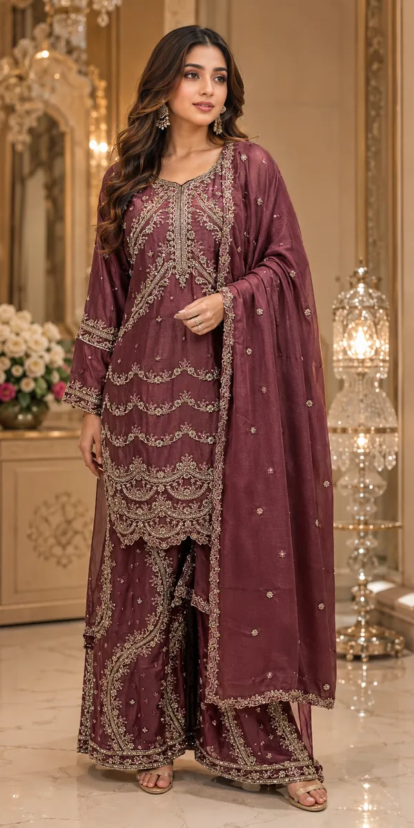Lavender_Cotton_Kurta_Set_For_Women