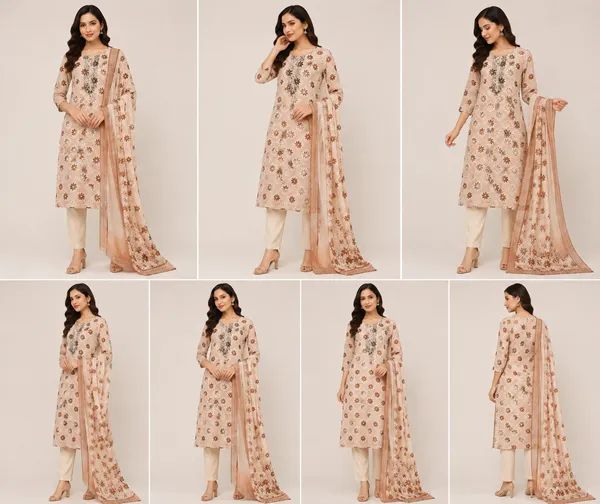 Beige_Cotton_Unstitched_Kurta_Set_For_women