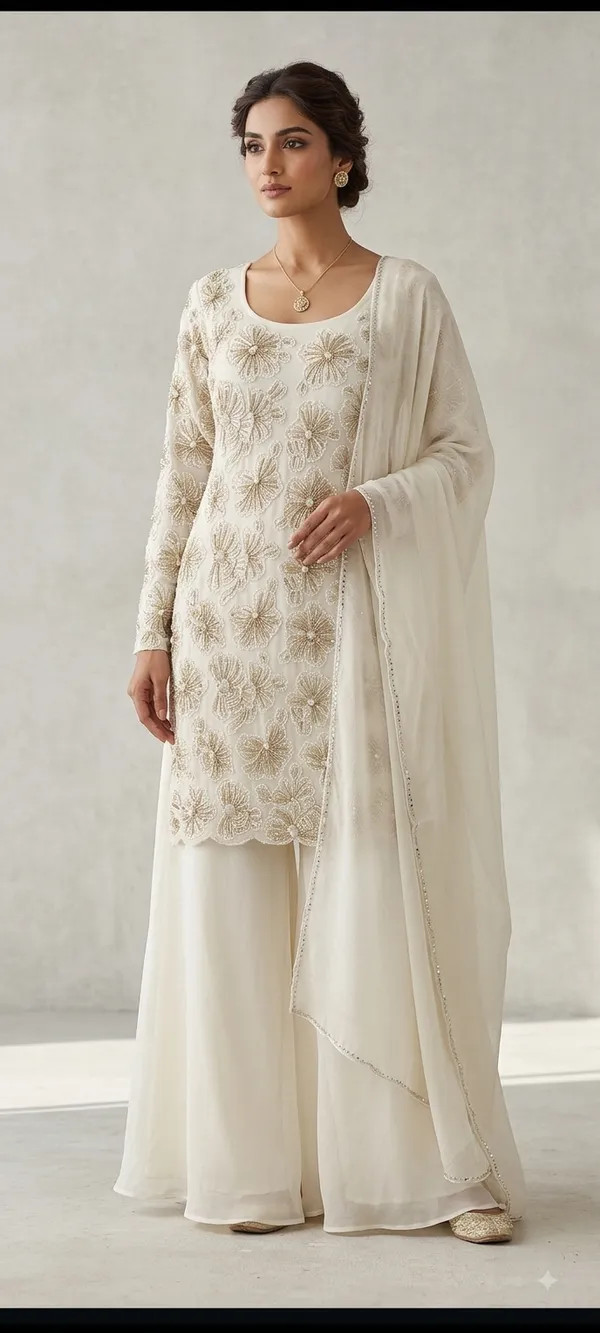 White_Cotton_Kurta_Set_For_Women
