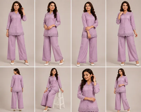 Rose_Gold_Cotton_Kurta_Set_For_Women
