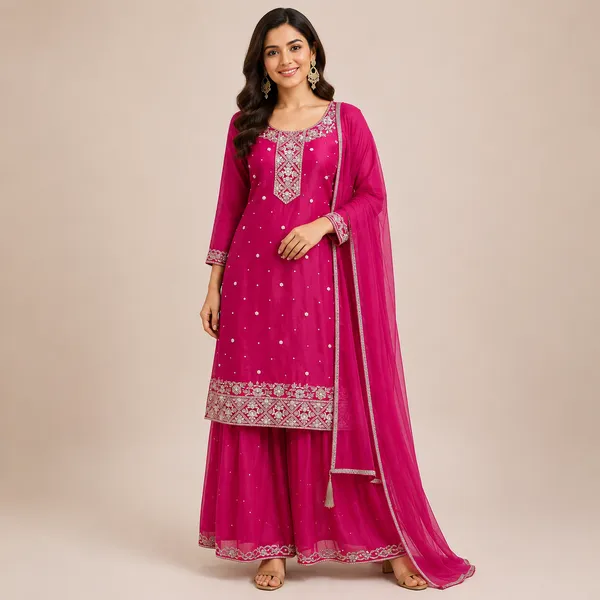 Rani_Soft_Silk_Kurta_Set_For_Women