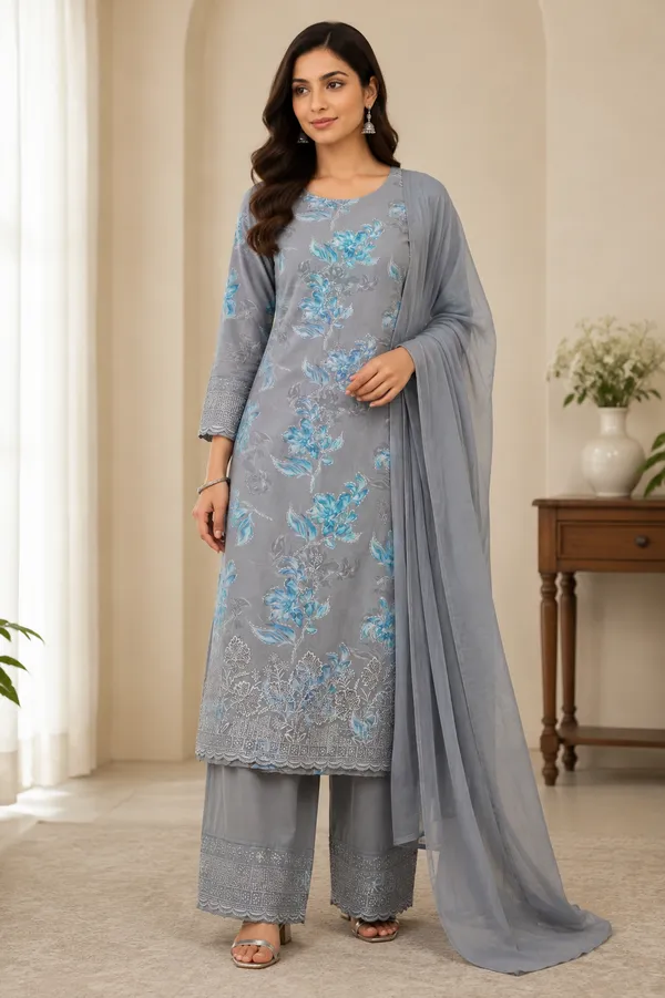 Grey_Cotton_Unstitched_Kurta_Set_For_women