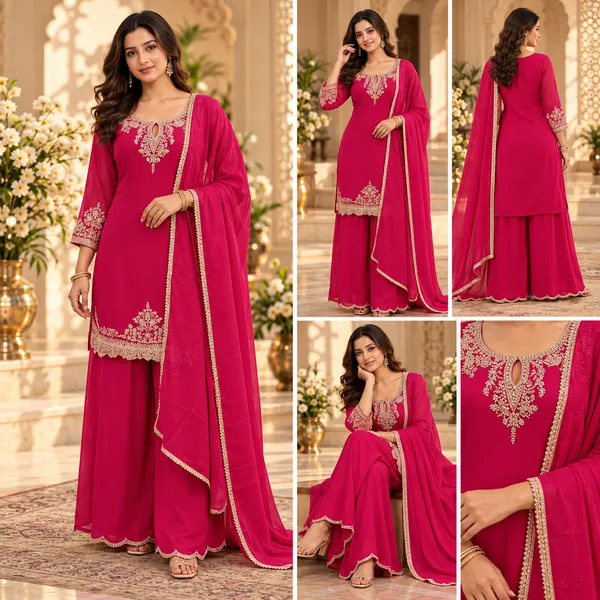 Rani_Pink_Plazo__Set_For_Women
