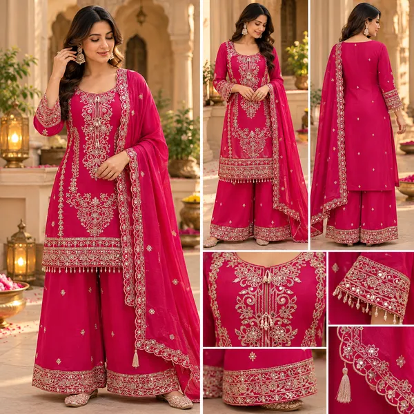 Rani_Zari_And_Mirror_Work_Plazo__Set_For_Women