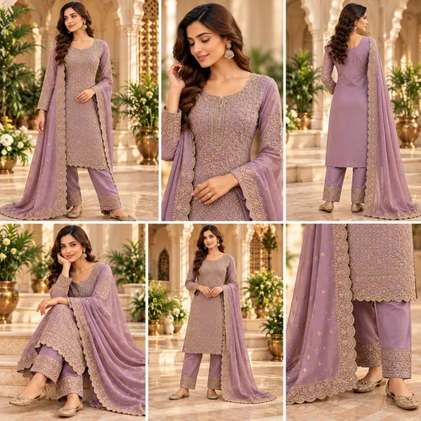 Lavender_Vichitra_Pant_Set_For_Women