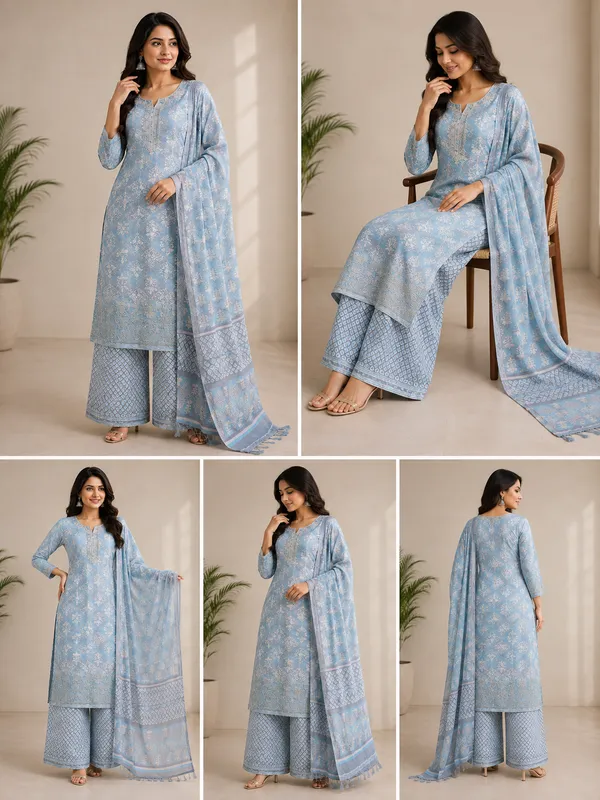 Light_Blue_Cotton_Unstitched_Kurta_Set_For_women