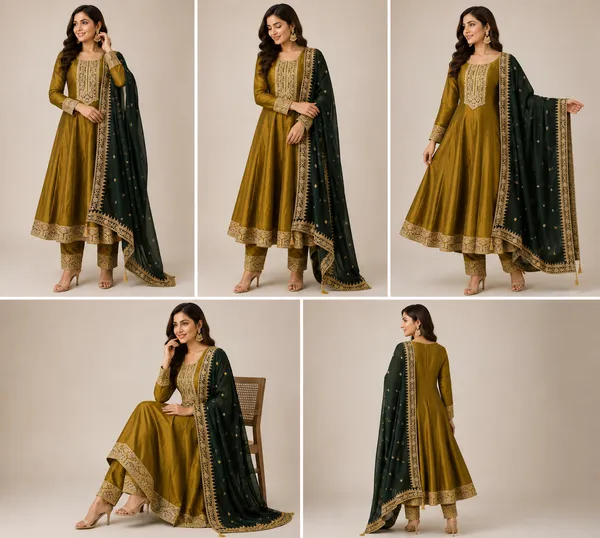Yellow_Cotton_Kurta_Set_For_Women