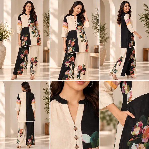 Black_And_White_Printed__Cord_Set_For_Women