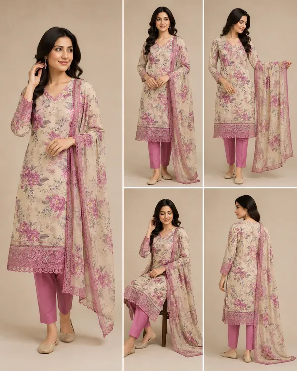 Beige_Cotton_Unstitched_Kurta_Set_For_women