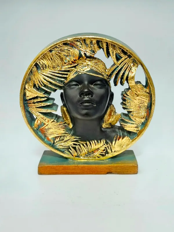 Gold_Finish_Contemporary_Woman_Bust_Showpiece