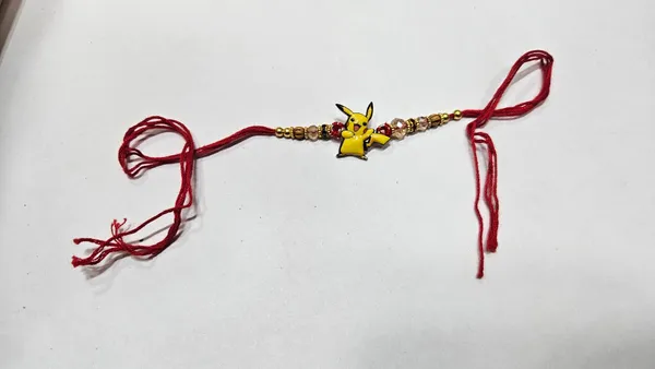 Red_Pikachu_Character_Beaded_Rakhi