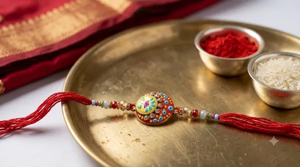 Red_Thread_Decorative_Rakhi