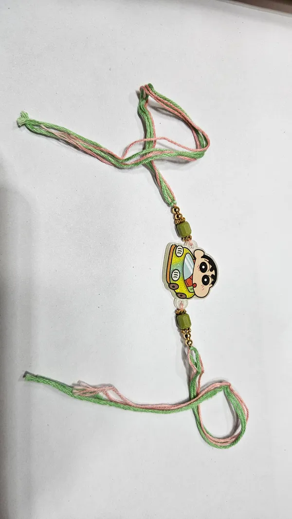 Multicolour_Cartoon_Car_Rakhi