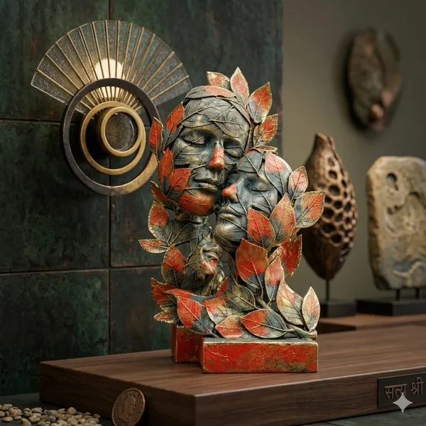 Abstract_Leaf_Adorned_Face_Sculpture